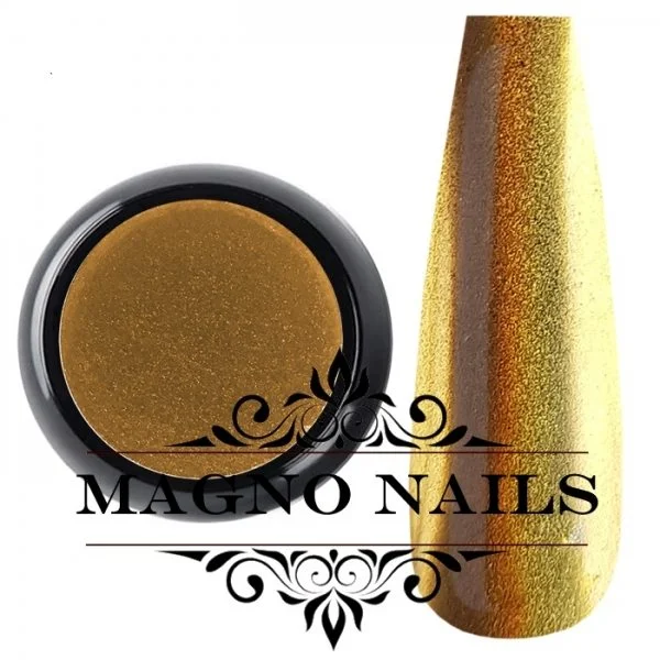 Holographic Pigment - Hologramm Powder - gold Nail Art Nails Nagel Nögel Nailart 